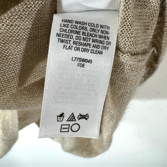 Cabela’s tan Wool Blend hooded sweater 2/$35 - Picture 8 of 9